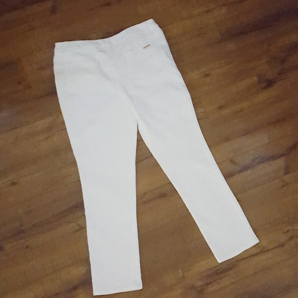 Vintage‎ Anne Klein White High Waist Jeans - Picture 5 of 7